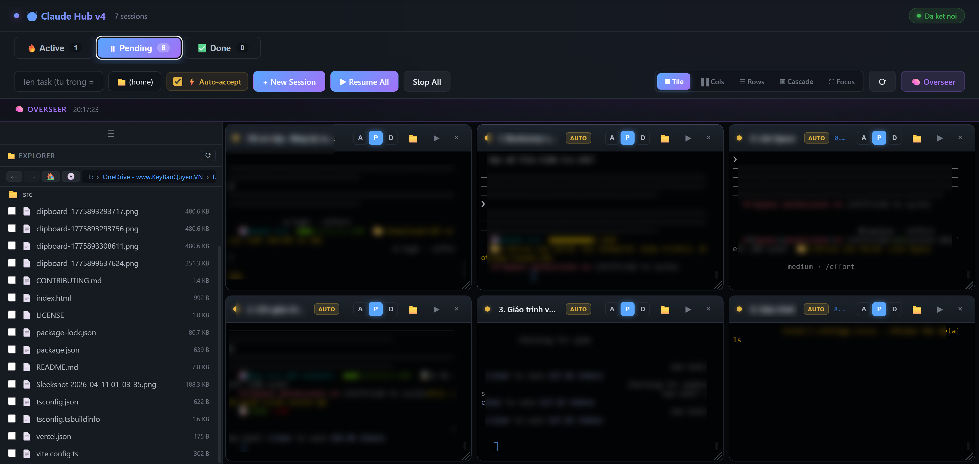 Claude Hub Dashboard